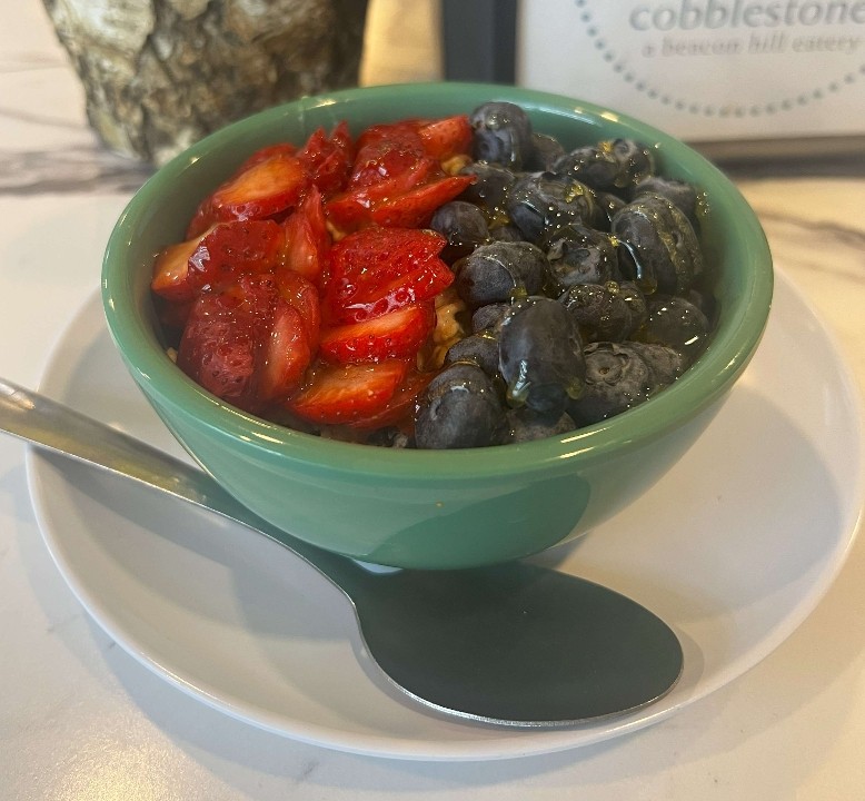 Overnight Oats With Berries
