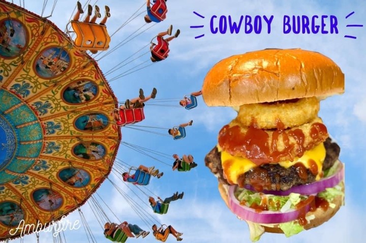 Cowboy Burger / fries