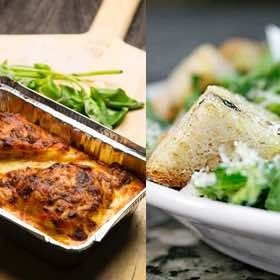 Lasagna & Salad