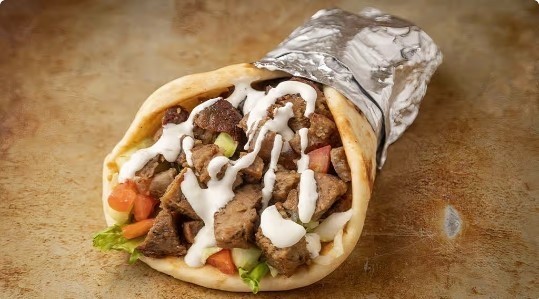 Lamb Gyro Wrap (Pita)