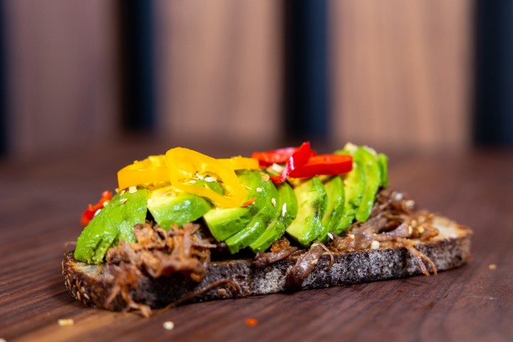 BEEF AVOCADO TOAST