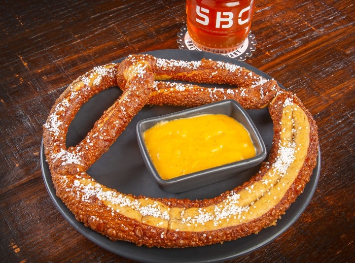 Pretzel with Beer Cheese