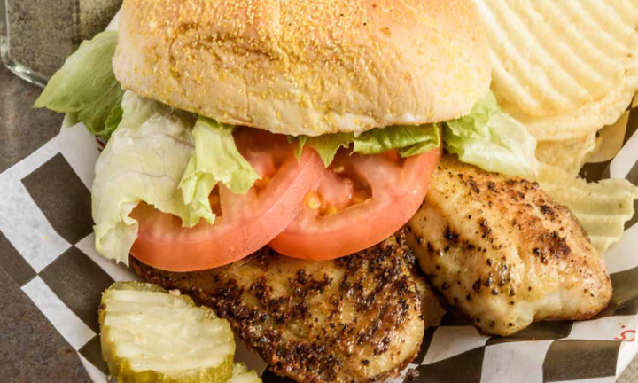 Grilled Tilapia Sandwich