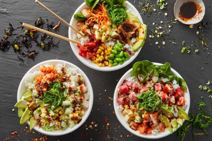 Build Your Own Poke' Bowl
