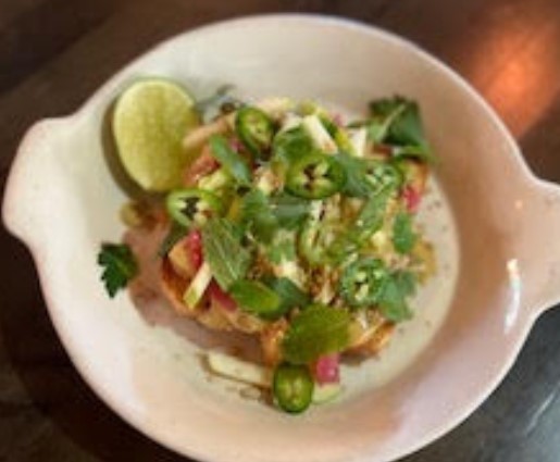 Hot Curried Shrimp Toast