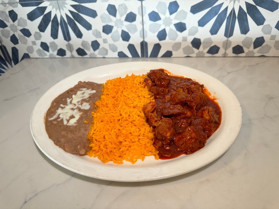 Asado de puerco Plate