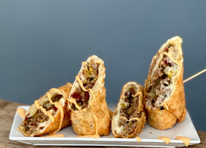 Bacon Cheeseburger Rolls