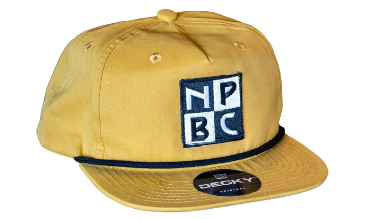 YELLOW CHECKER PATCH 5 PANEL HAT