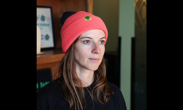 PEACH HOP BUDDY BEANIE