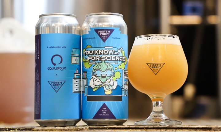 You Know, For Science - Equilibrium Collab - TDH Hazy Triple IPA