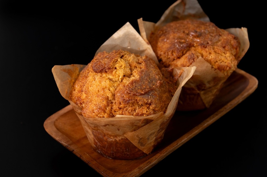 Cornbread Muffin's w/ Hot Honey Butter