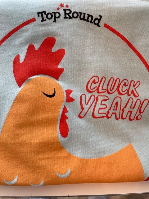 TShirt- Cluck Yeah Chicken