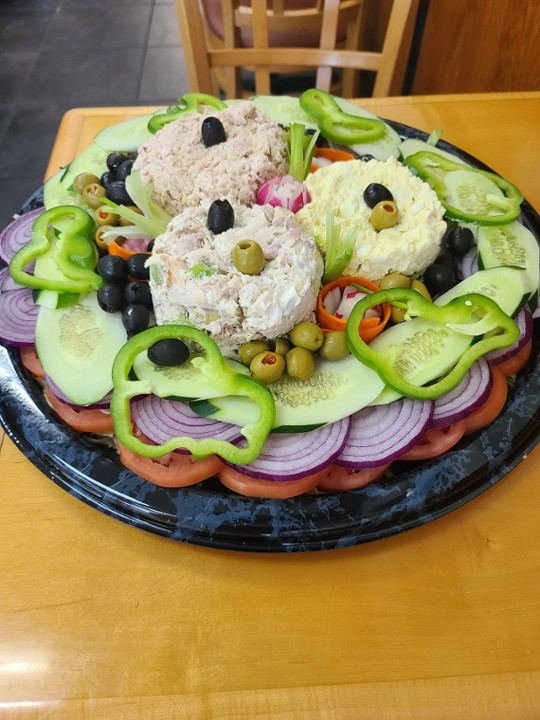 Homemade Salad Platter