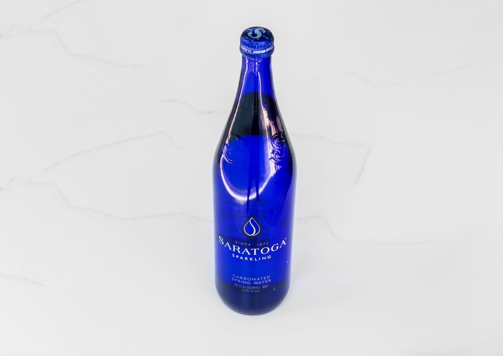 Saratoga Sparkling Bottled Water- 28 oz