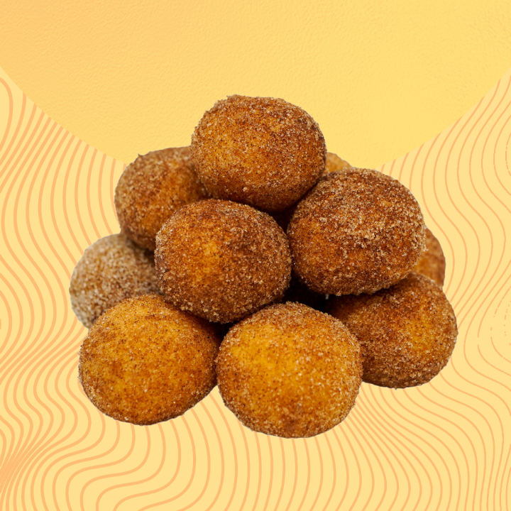 Mini Mochi Donuts w/ Caramel