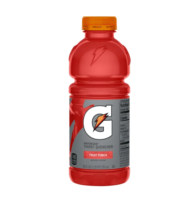 **Gatorade Fruit Punch (20oz bottle)