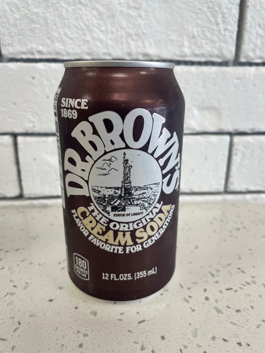Dr Brown’s Cream Soda (can)