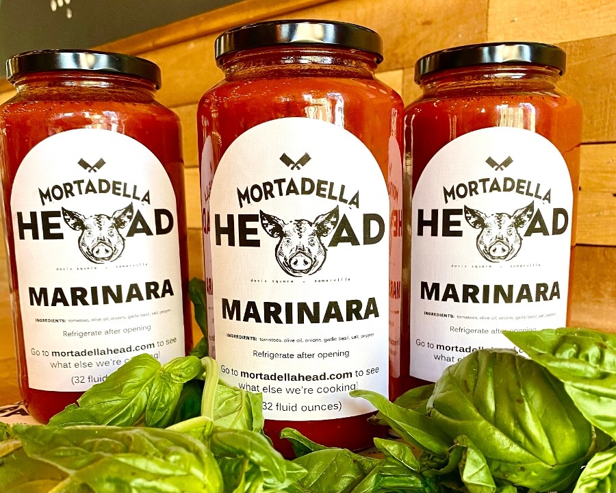 *SAVE $6* Mortadella Head Marinara Sauce (3 Pack of 32 oz. jars)