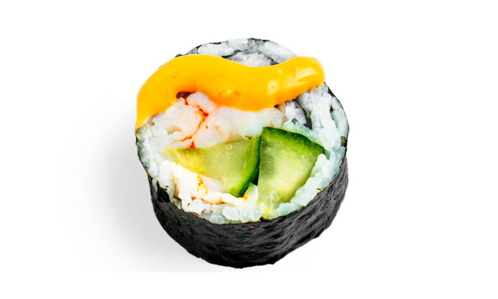Spicy Shrimp Cucumber Roll