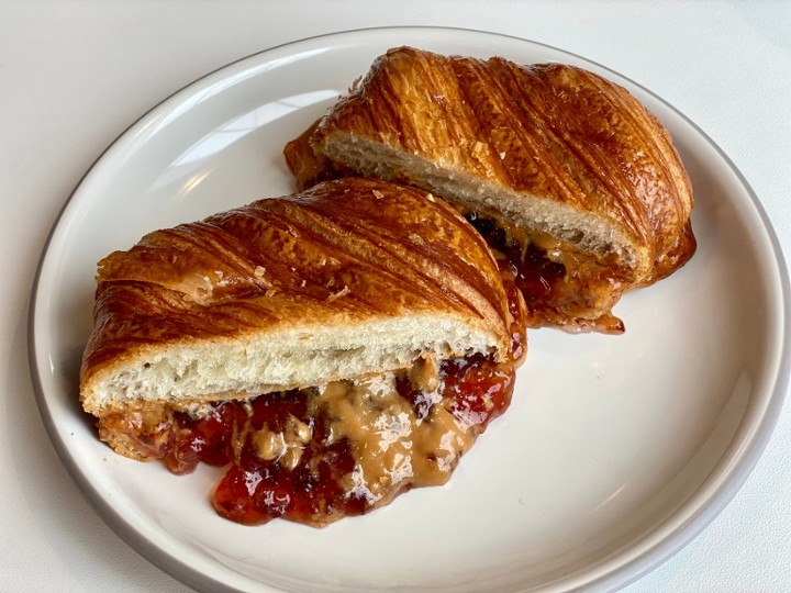 Peanut Butter & Jelly Croissant