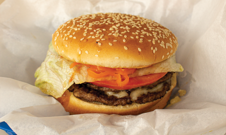 Large Habanero Burger