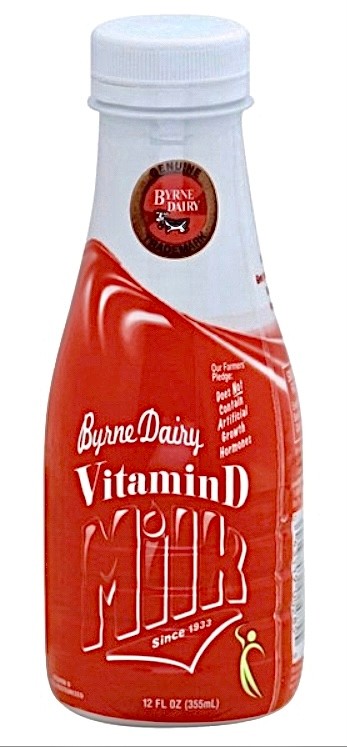 Whole Milk:  Byrne Dairy