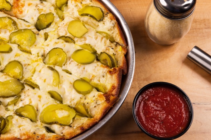 Pickle Garlic Cheese Bread