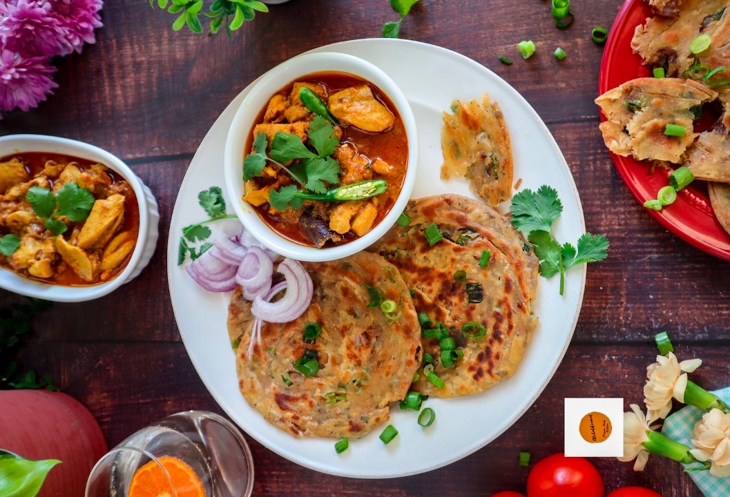 Parotta with Curry Combo