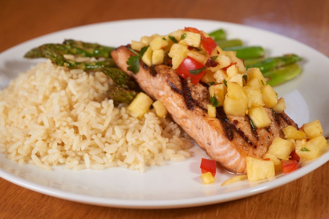 Tropical Grilled Salmon ~ Gluten Free