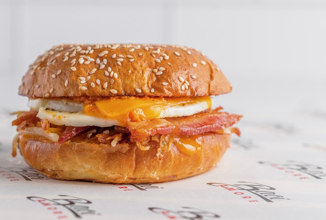 Bacon, Egg & Cheese Breakfast Sandwich