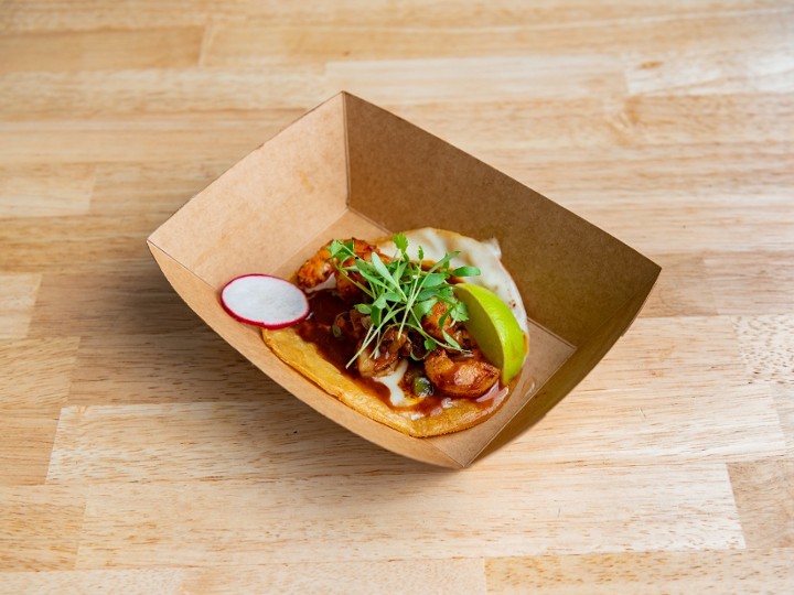 Shrimp Gobernador Signature Taco