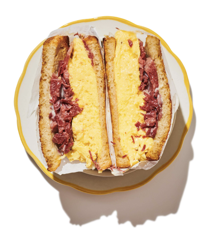 Pastrami, Egg, and Cheese