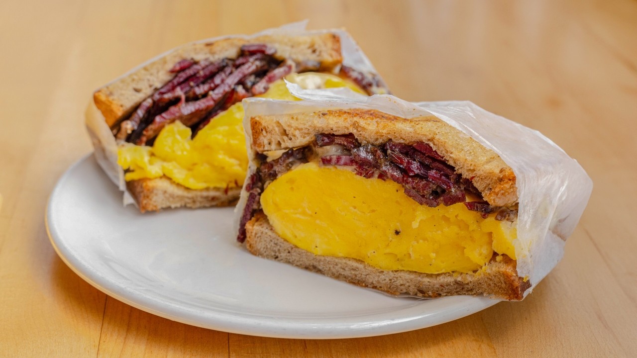 Pastrami, Egg, and Cheese