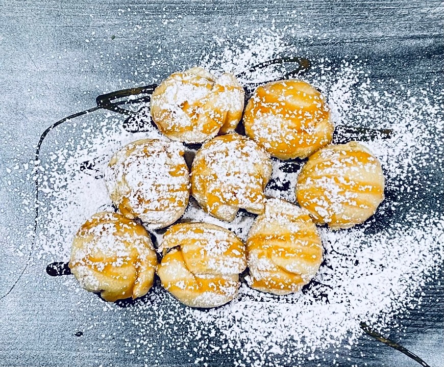 funnel cake knots