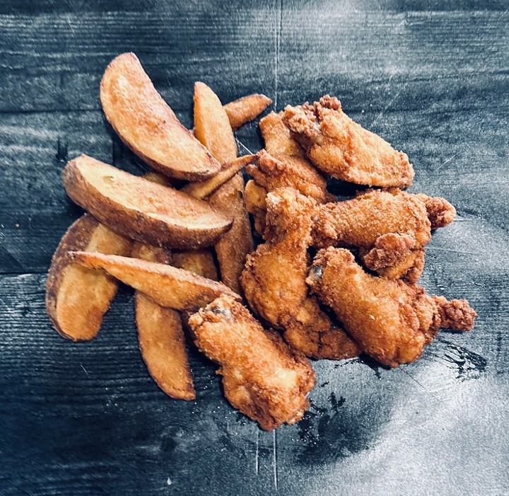 breaded wing dinner