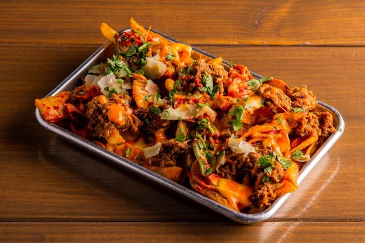 Loaded Kimchi Fries