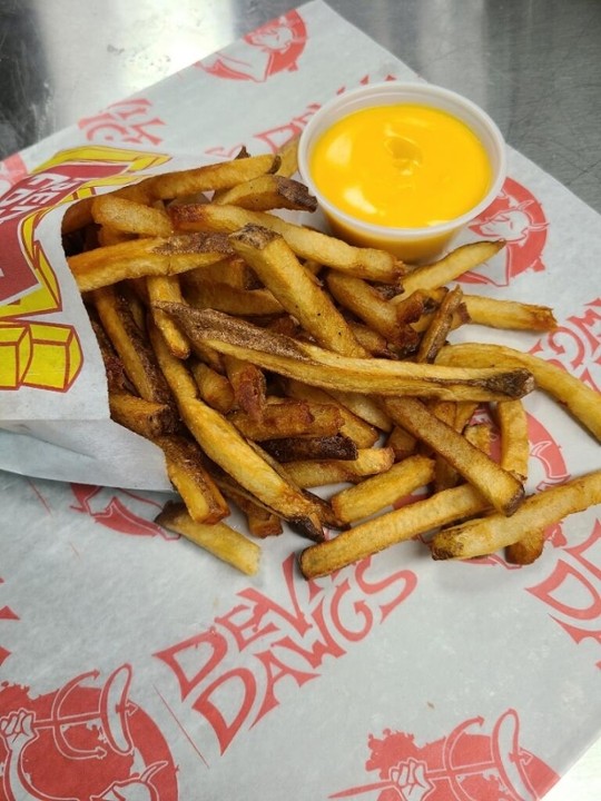 Bag "O" Fries with Cheese Sauce