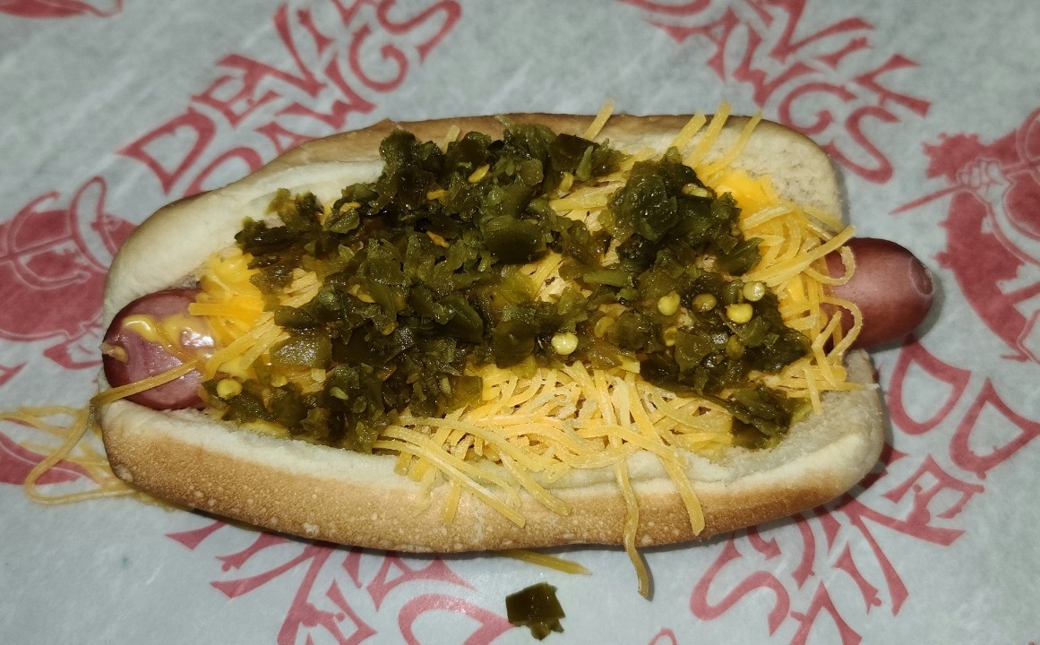 Hot Green Chile Dog