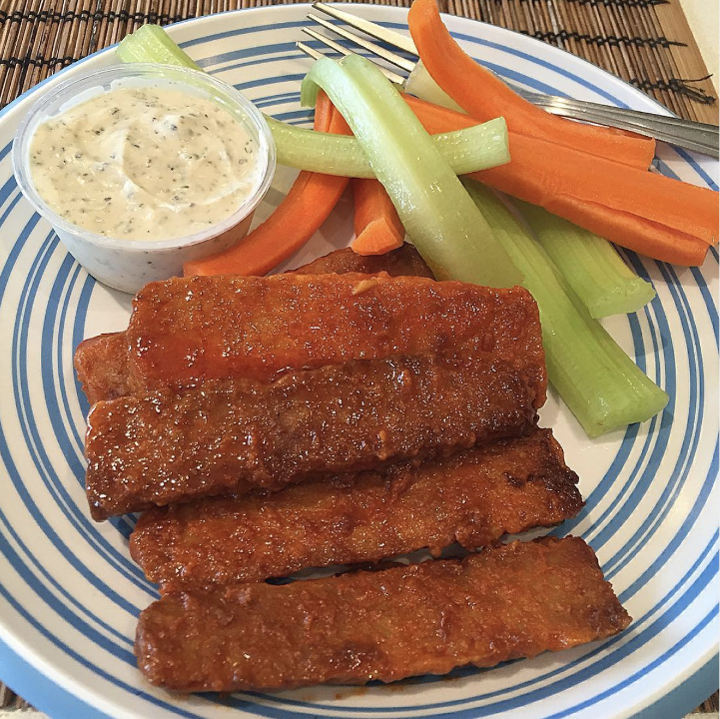 Buffalo Tempeh Strips