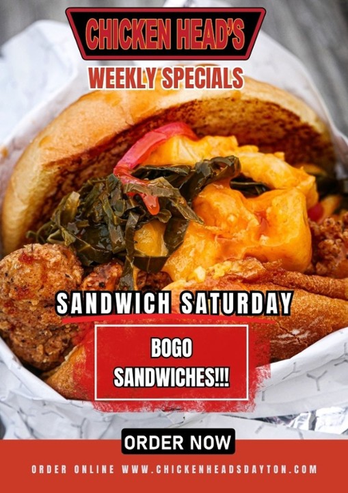 Sandwich Saturdays: BOGO  (11 am - 2 pm)