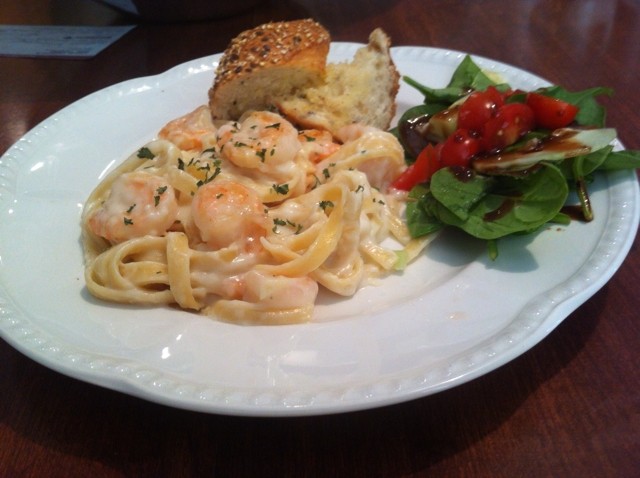 Shrimp Fettuccine Alfredo