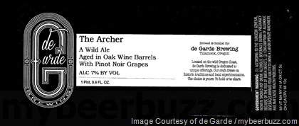 DE GARDE THE ARCHER (750 ML)