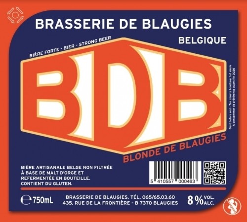 BLAUGIES BLONDE DE BLAUGIES (375 ML)