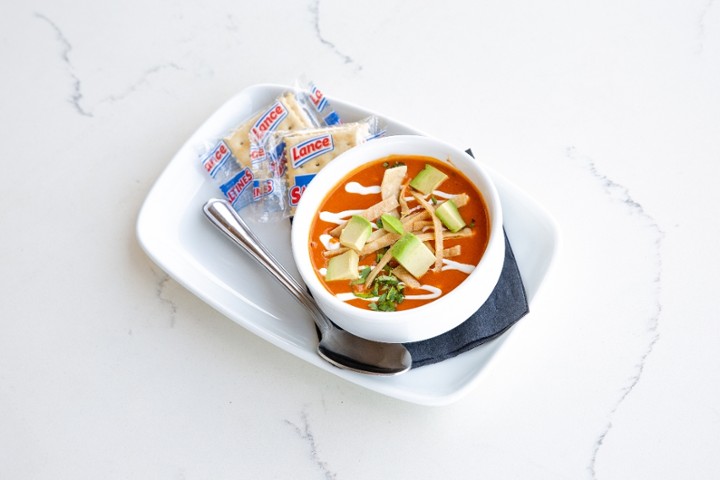 CUP OF CHICKEN TORTILLA SOUP