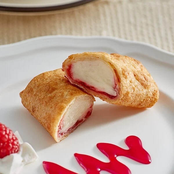 Raspberry Cheesecake Chimis