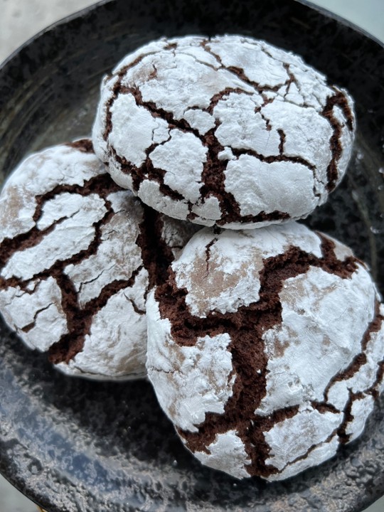 Ube Crinkle Cookie