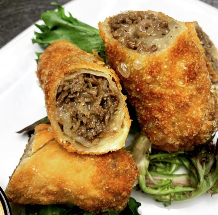 Cheesesteak Egg Rolls