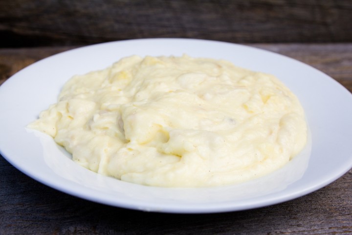 Garlic Mashed Potatoes (gf) (v)