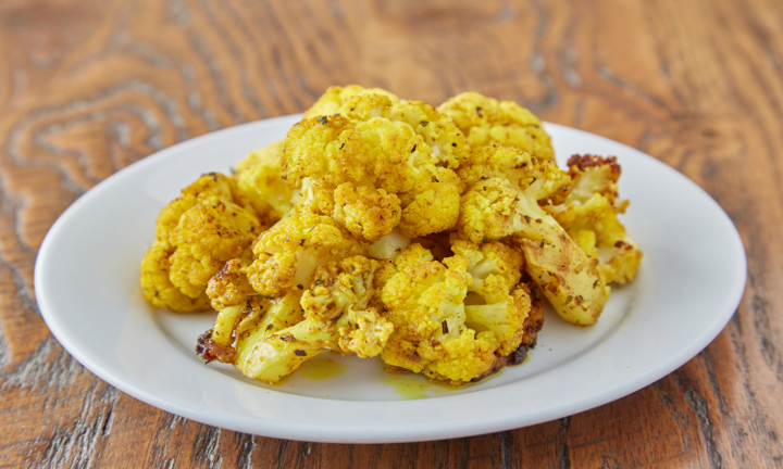 Roasted Curry Cauliflower (gf) (ve)