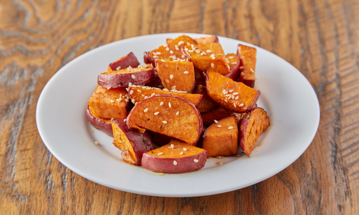 Baked Sweet Potatoes (gf) (ve)